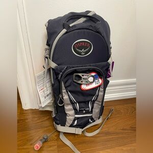 Osprey Charcoal and Light Gray Backpack